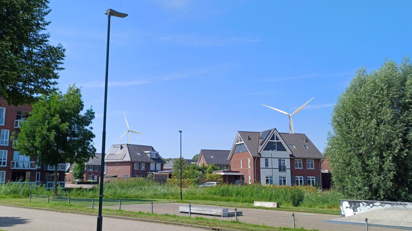 Zicht Singel/Amaryllishof/skatebaan