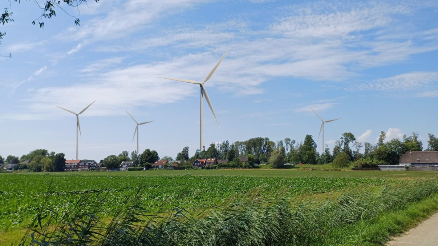 Zicht hoek Zandsteeg/Dwarssteeg (kijkrichting Kildijk)